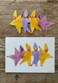 Bastelbogen Bunte Sternenkinder von Tall Hat Tales