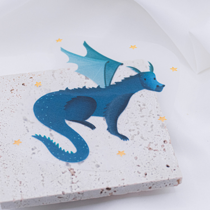 Bügelbild - Drache