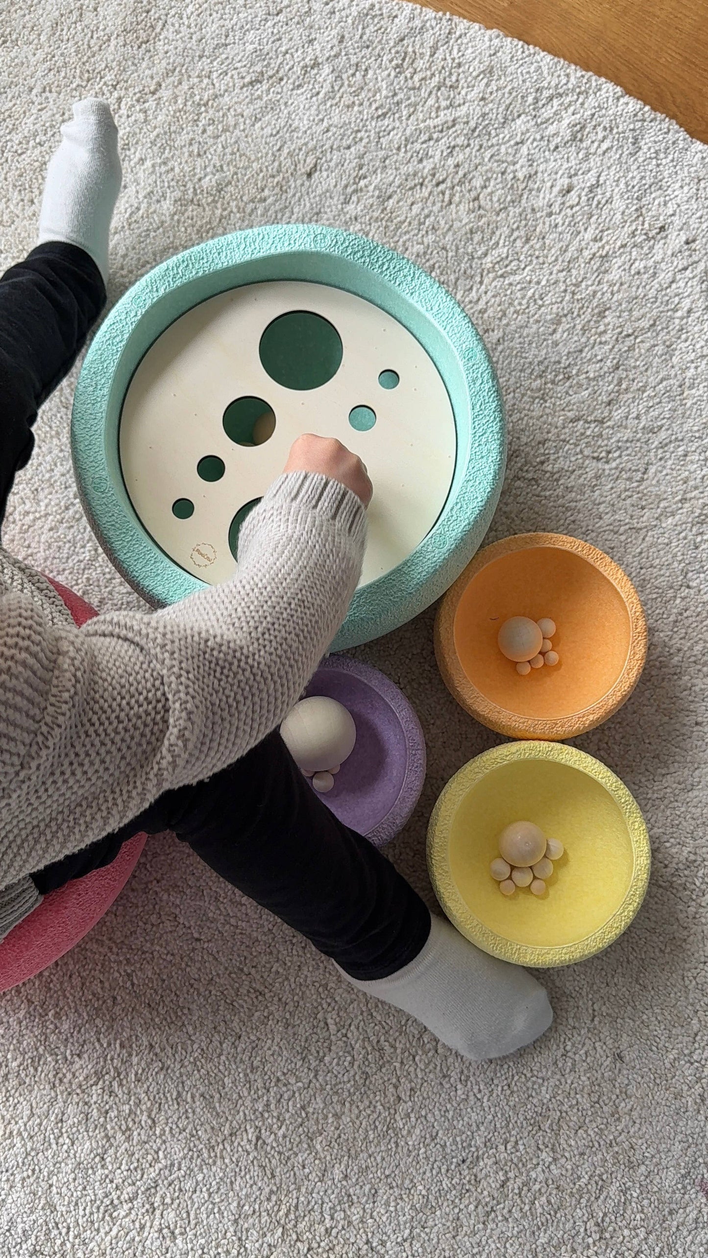 Größenstufen - Aktivitätsplatte kompatibel mit Stapelstein®