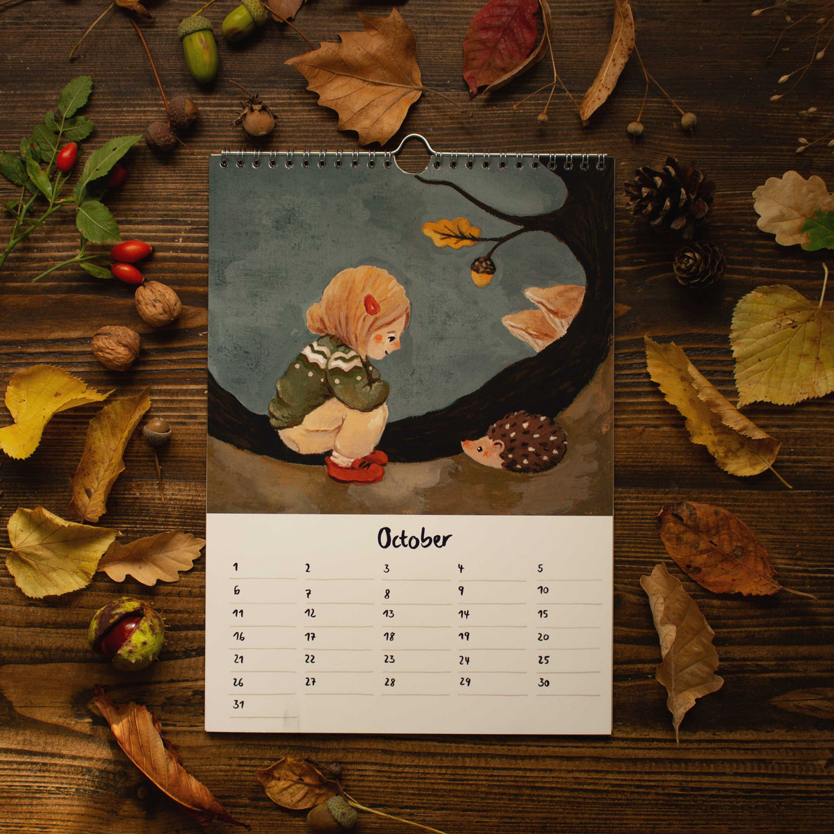 Immerwährender Wandkalender / Geburtstagskalender
