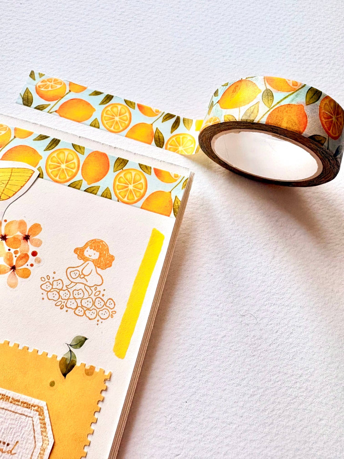 Washi-Tape - Zitronen