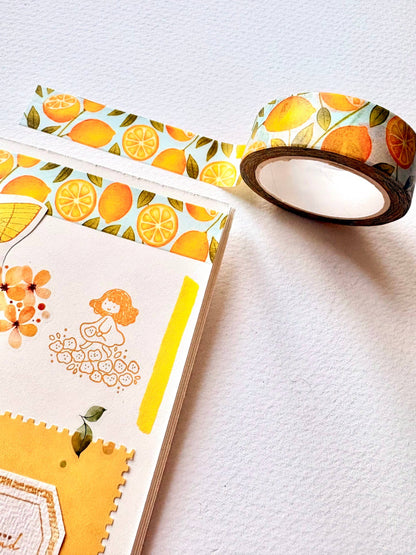 Washi-Tape - Zitronen