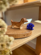 Holzfigur Dackel klein von HolzWald, Foto