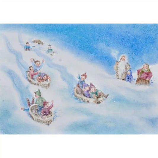 Das Walnuss-Schalen-Rennen