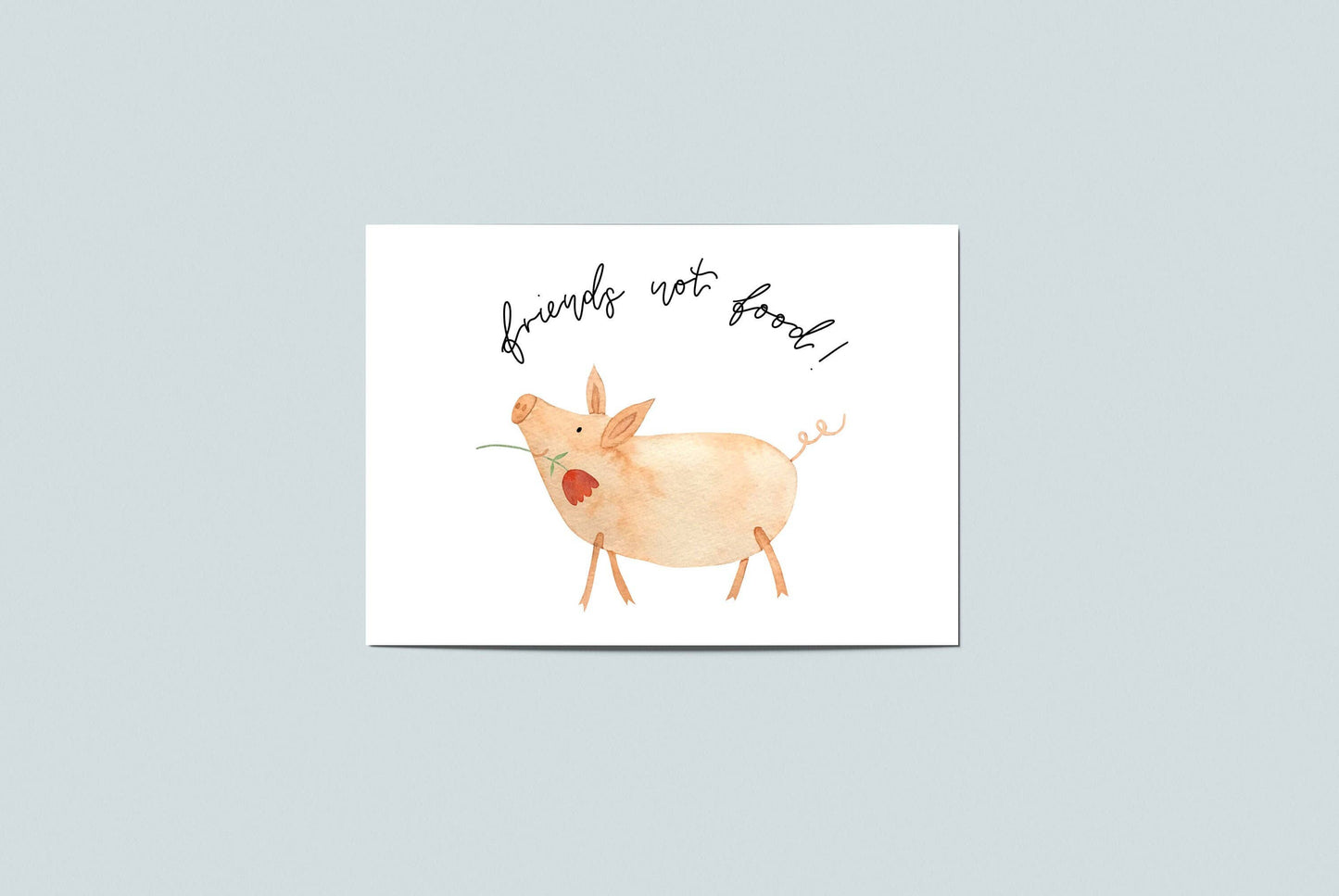 Friends Not Food - Schweinchen