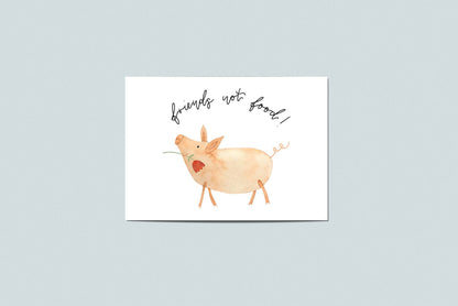 Friends Not Food - Schweinchen