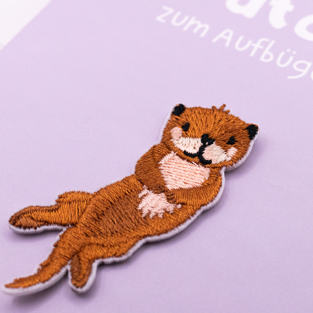 Bügelbild - Otter