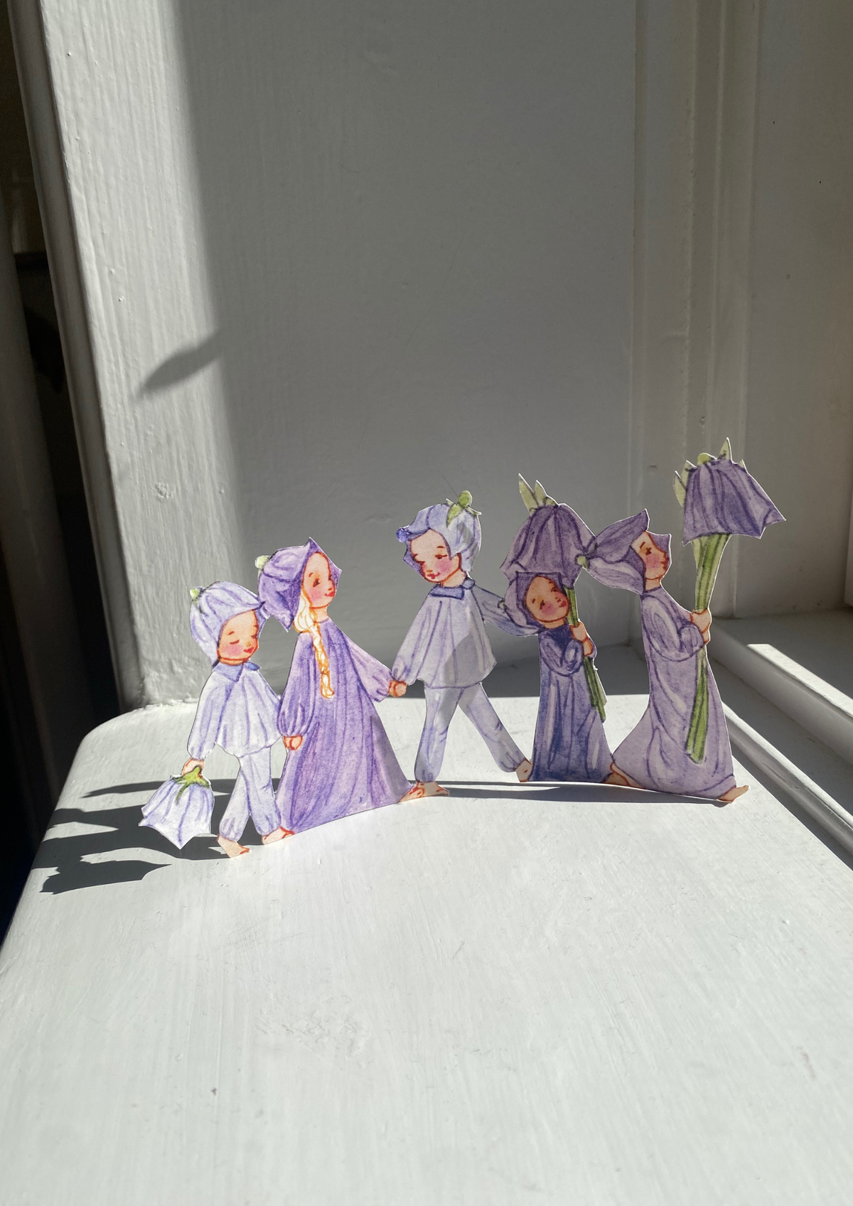 Bastelbogen Glockenkinder von Tall Hat Tales, Ansicht 2