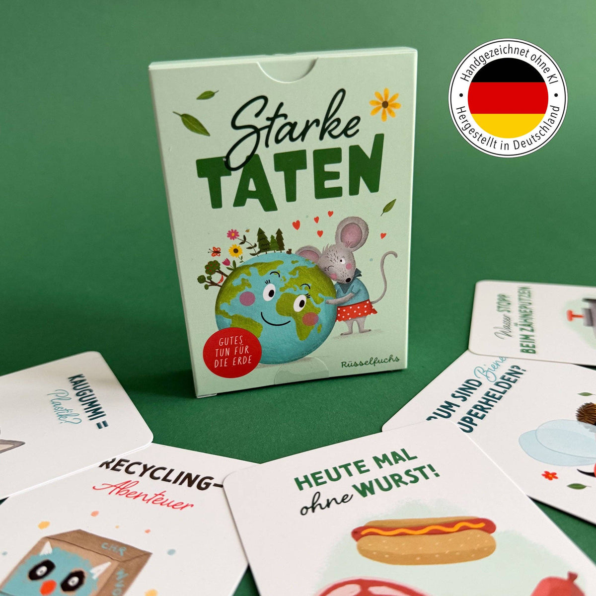 Umweltkarten Starke Taten für Kinder von Rüsselfuchs