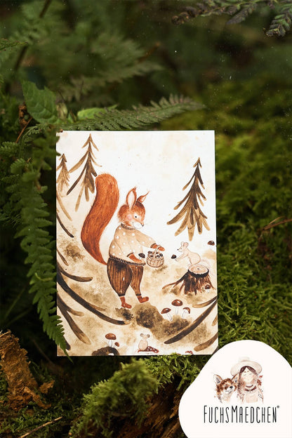 Eichhörnchen im Fuchswald
