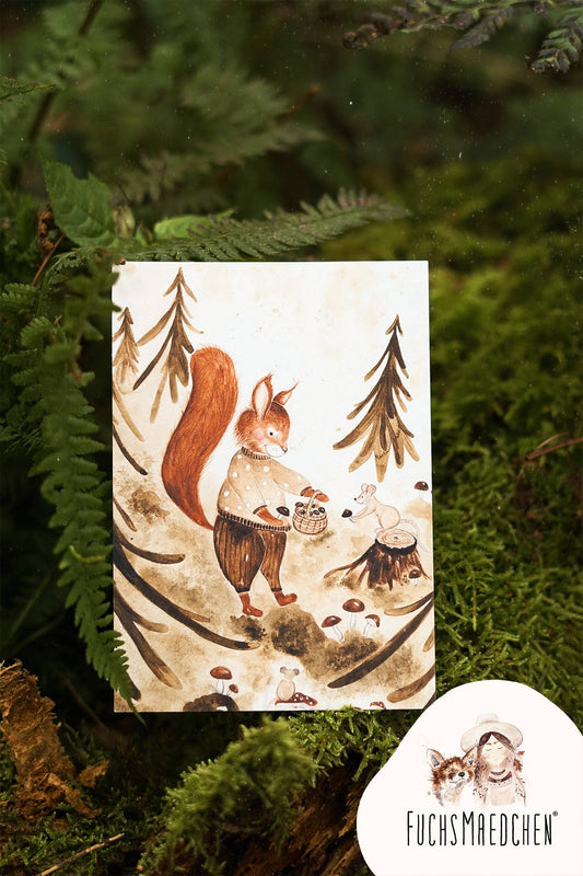 Eichhörnchen im Fuchswald