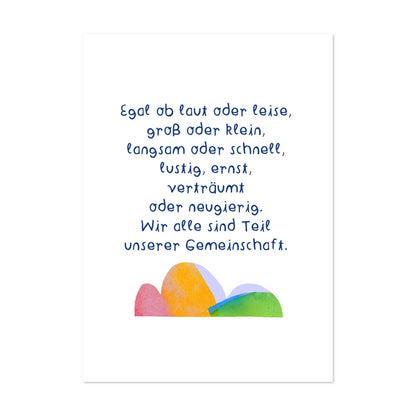 Affirmationskarten für Familien, Schulklassen & Kitas - Karten für ein schönes Miteinander