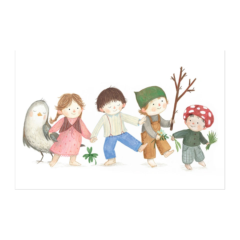 Kunstdruck - Komm mit