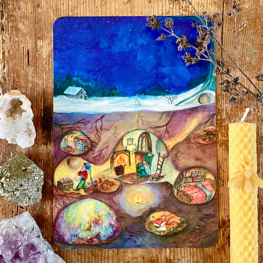 Erzählkarte - Die Schätze der Zwergin Doris A5