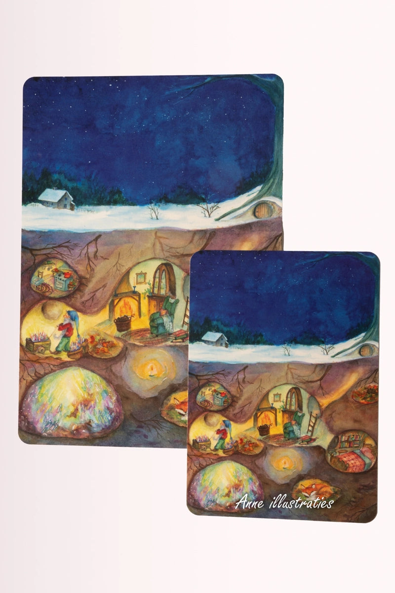 Erzählkarte - Die Schätze der Zwergin Doris A5