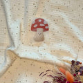 Bügelbild Fliegenpilz von doerrtoparadise, roter Fliegenpilz mit Gesicht
