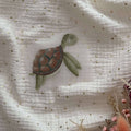 Bügelbild Schildkröte von doerrtoparadise, Meeresschildkröte als Aquarell
