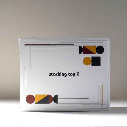 Modernes Stapelspielzeug X