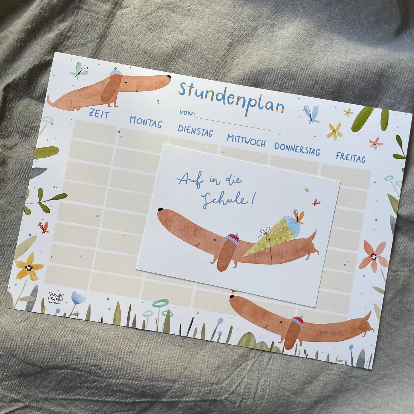 Stundenplan - Dackel