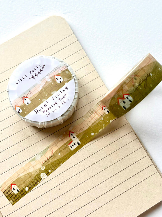 Washi-Tape - Ländliches Leben