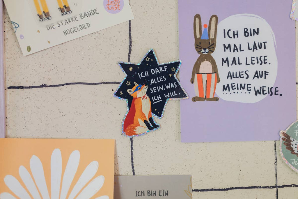 Glitzersticker Fuchs Alles sein von Liesels Wicht