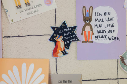 Sticker - Fuchs - Alles sein