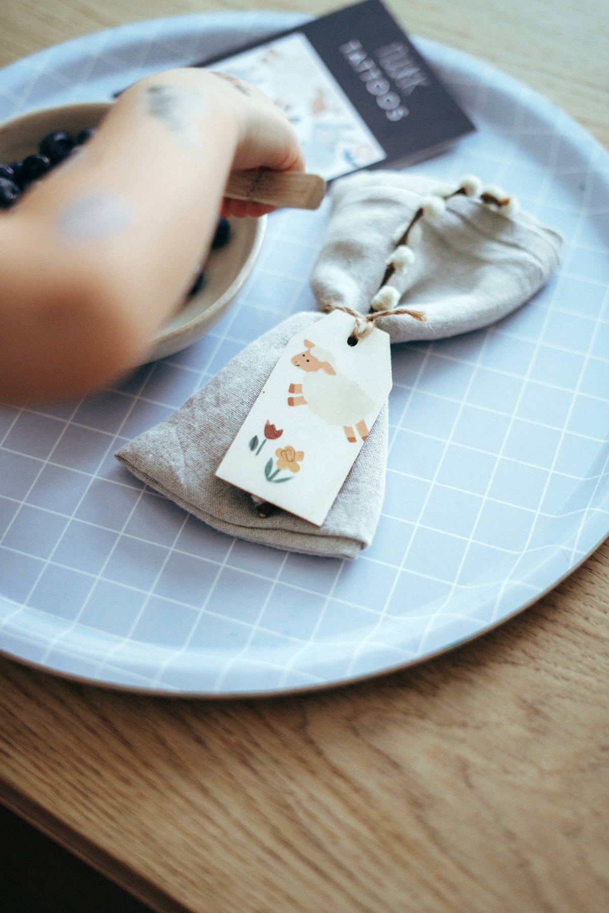 Kinder Tattoos - Frühlingstiere