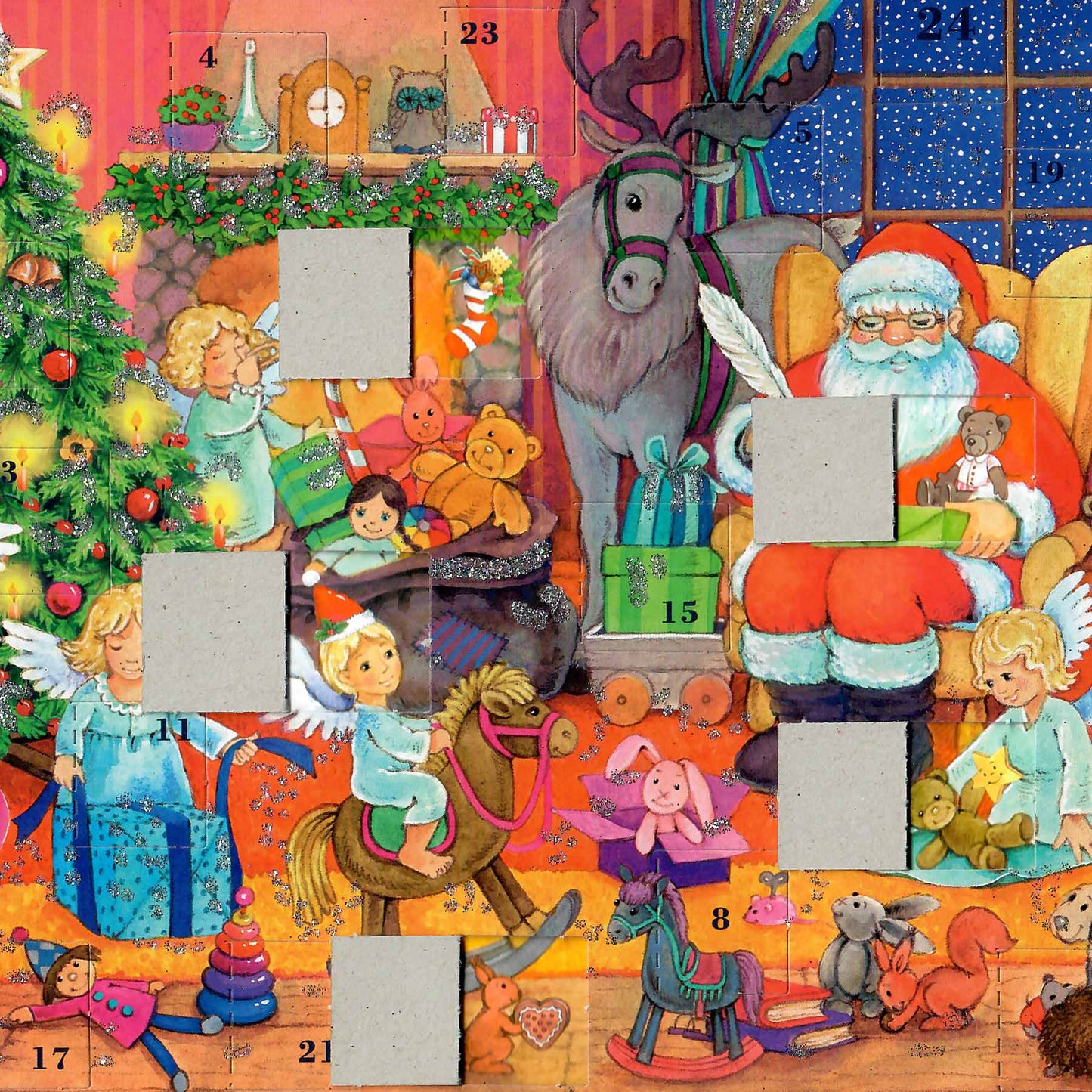 Adventskalender - Schlittschuh laufen mit dem Weihnachtsmann
