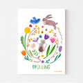Kunstdruck Frühling von Frau Ottilie A4