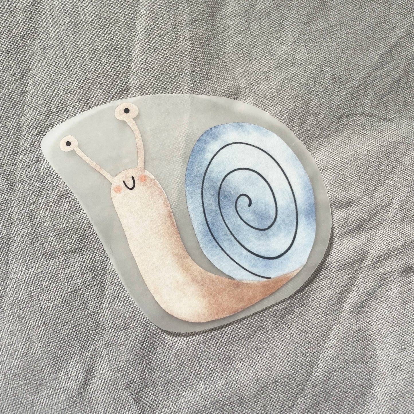 Bügelbild - Schnecke