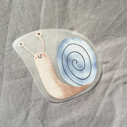 Bügelbild - Schnecke