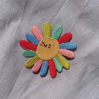 Bügelbild - Blumen Design