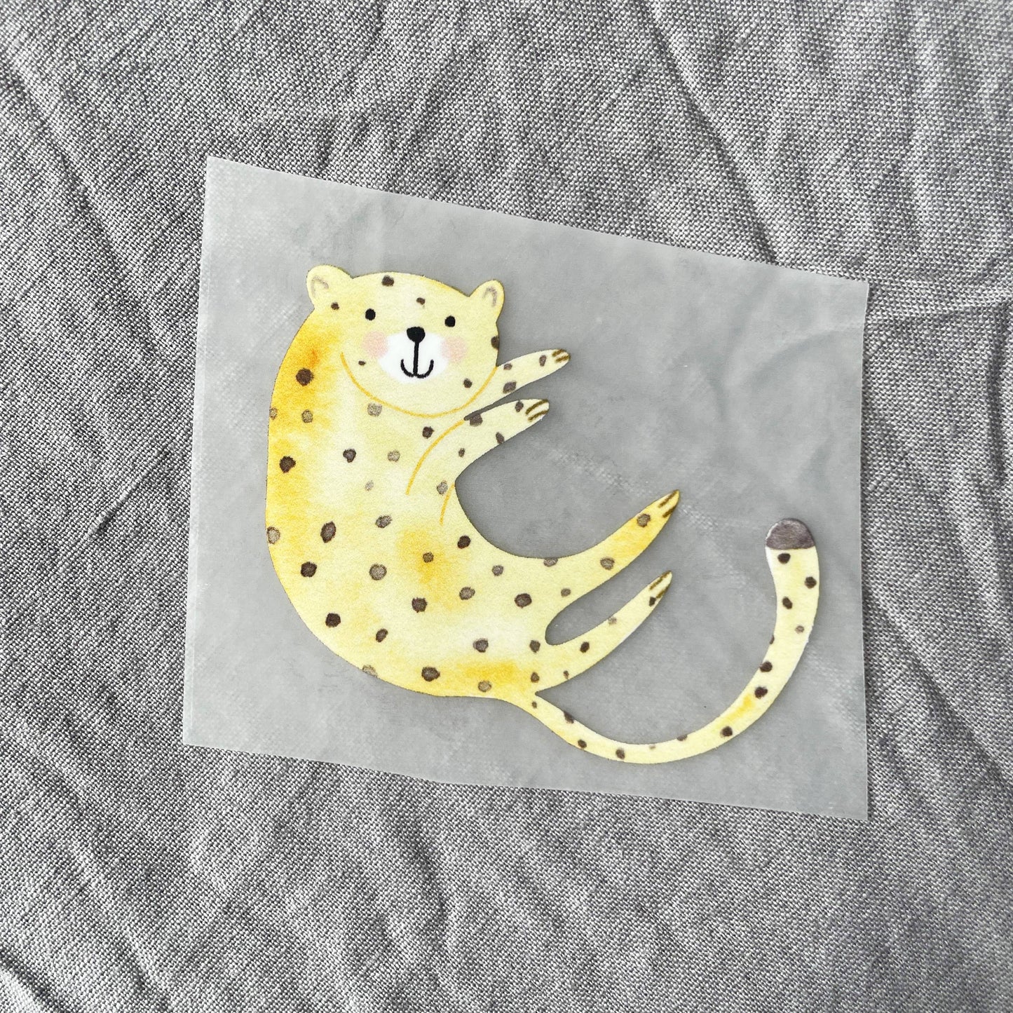 Bügelbild - Gepard