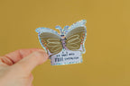 Glitzersticker Schmetterling Frei entfalten von Liesels Wicht