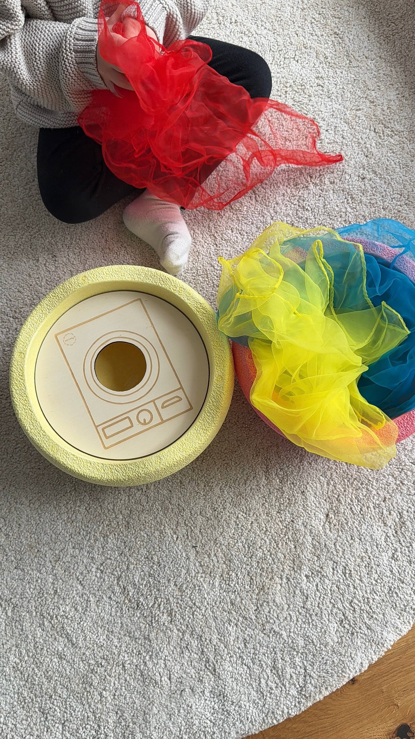 Waschmaschine - Aktivitätsplatte kompatibel mit Stapelstein®