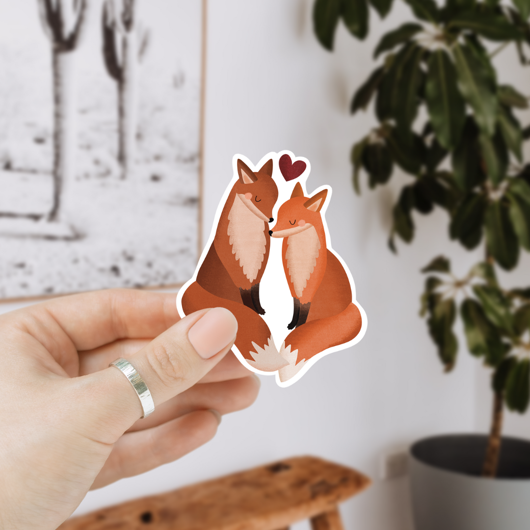 Sticker - Füchse
