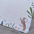 Stundenplan Maus von Hannahs Firlefanz A4