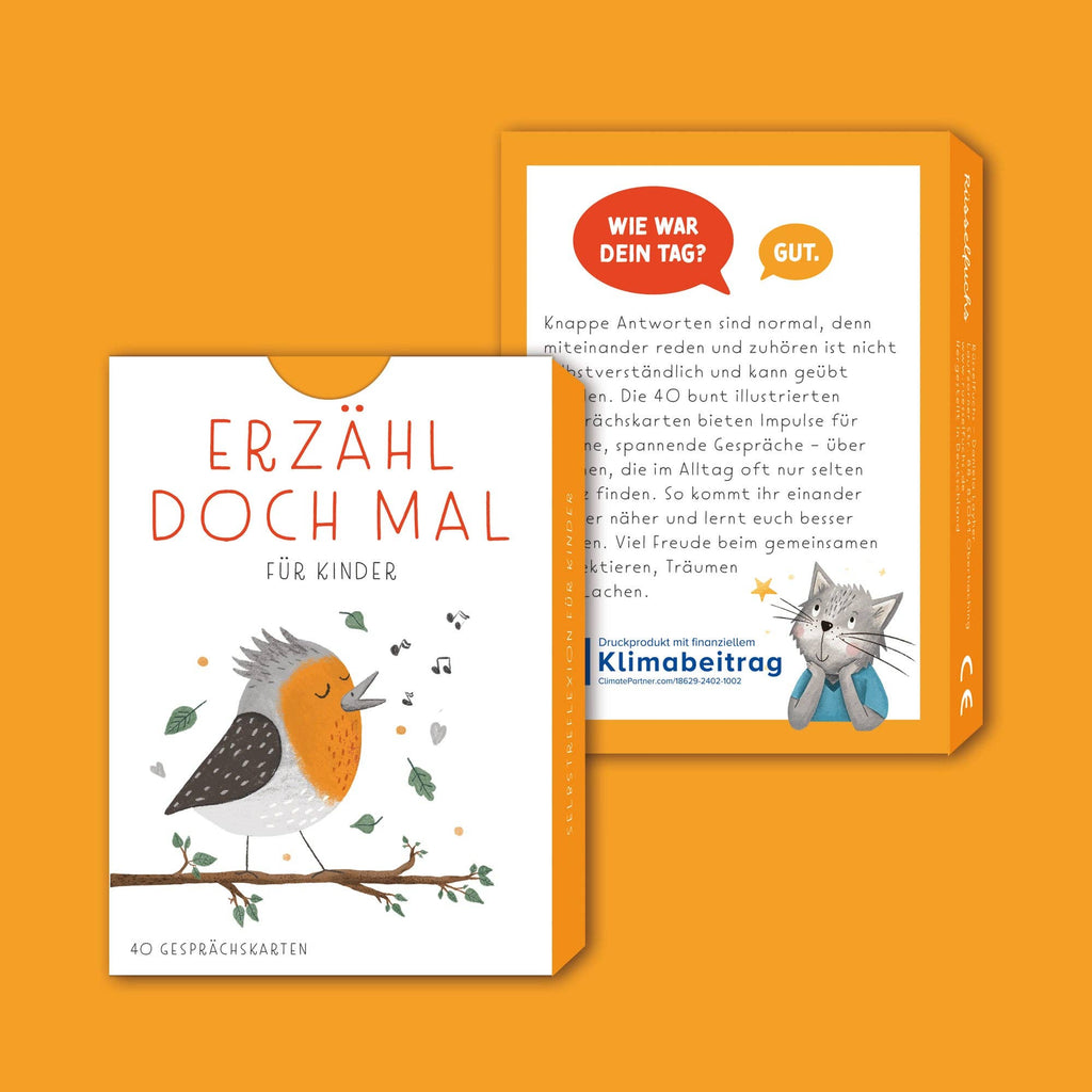 Gesprächskarten Erzähl doch mal für Kinder von Rüsselfuchs