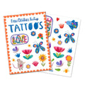 Kindertattoos Blumen und Liebe von Frau Ottilie