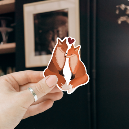 Sticker - Füchse