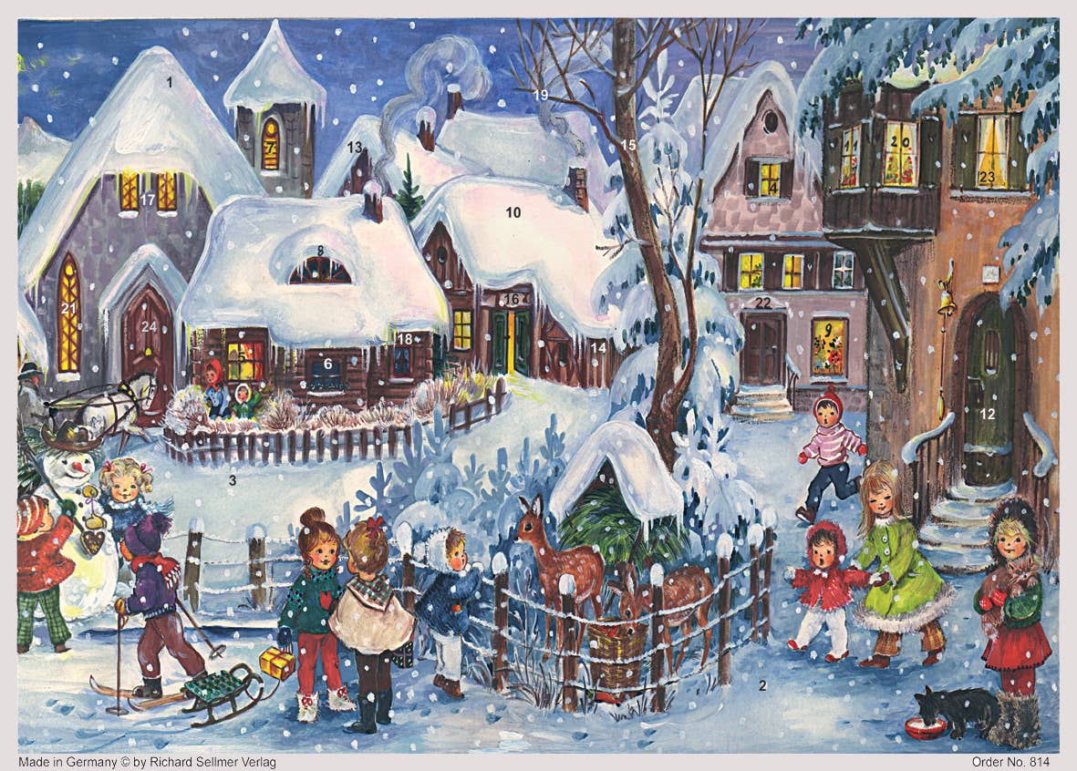 Adventskalender - Es schneit