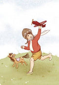Postkarte Kleiner Flieger von Belle & Boo A6