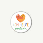 Magnet Ich helfe anderen von VIERUNDFÜNFZIG 37 mm