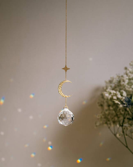 Mond-Sonnenfänger mit Glasperle