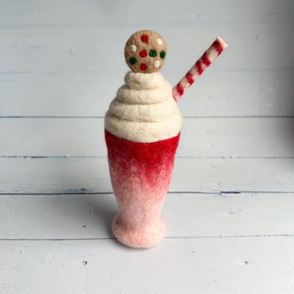 Filz - Weihnachtsmilchshake des Weihnachtsmanns