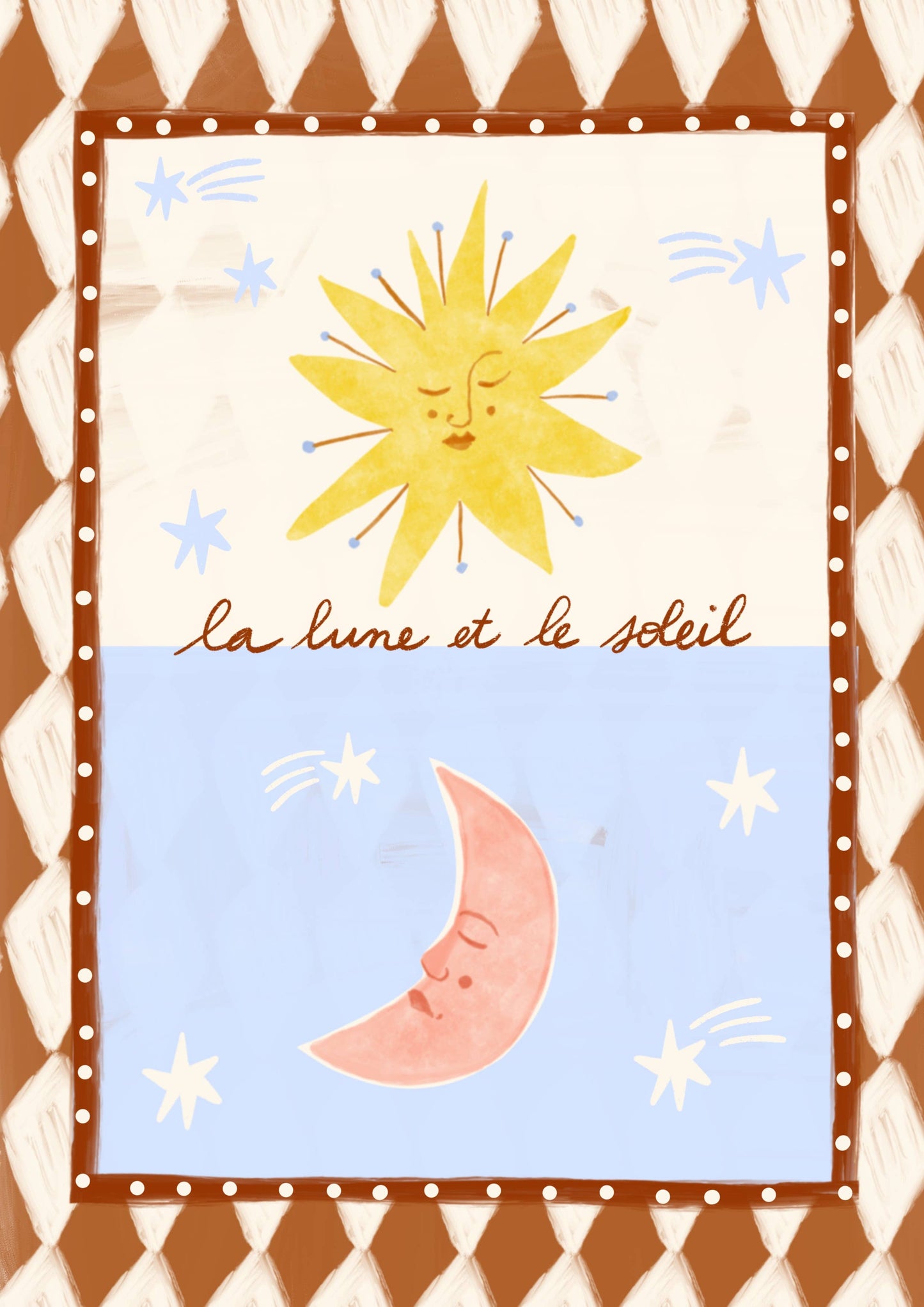 Print - Folk la lune et le soleil