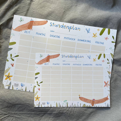 Stundenplan - Dackel