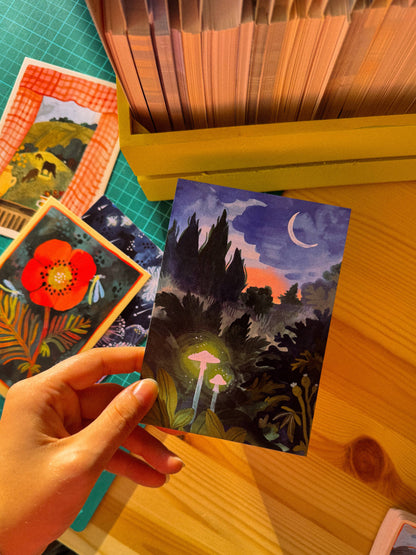 Postkarte - Reflexionen