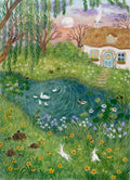 Kunstdruck Der aufgehende Mond von Asia Spettel
