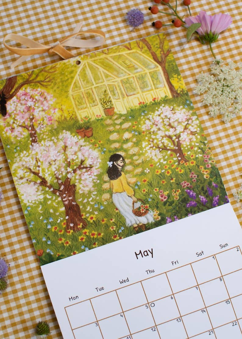 Kalender 2027 von Asia Spettel, Monatsblatt Mai